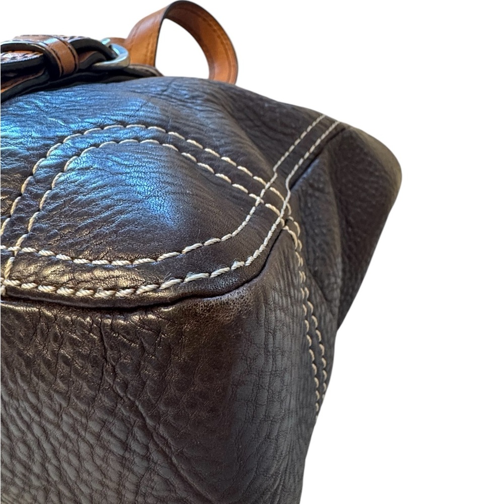 ❌SOLD❌ Coach Chelsea Brown Pebbled Leather Tote - Picture 8 of 11